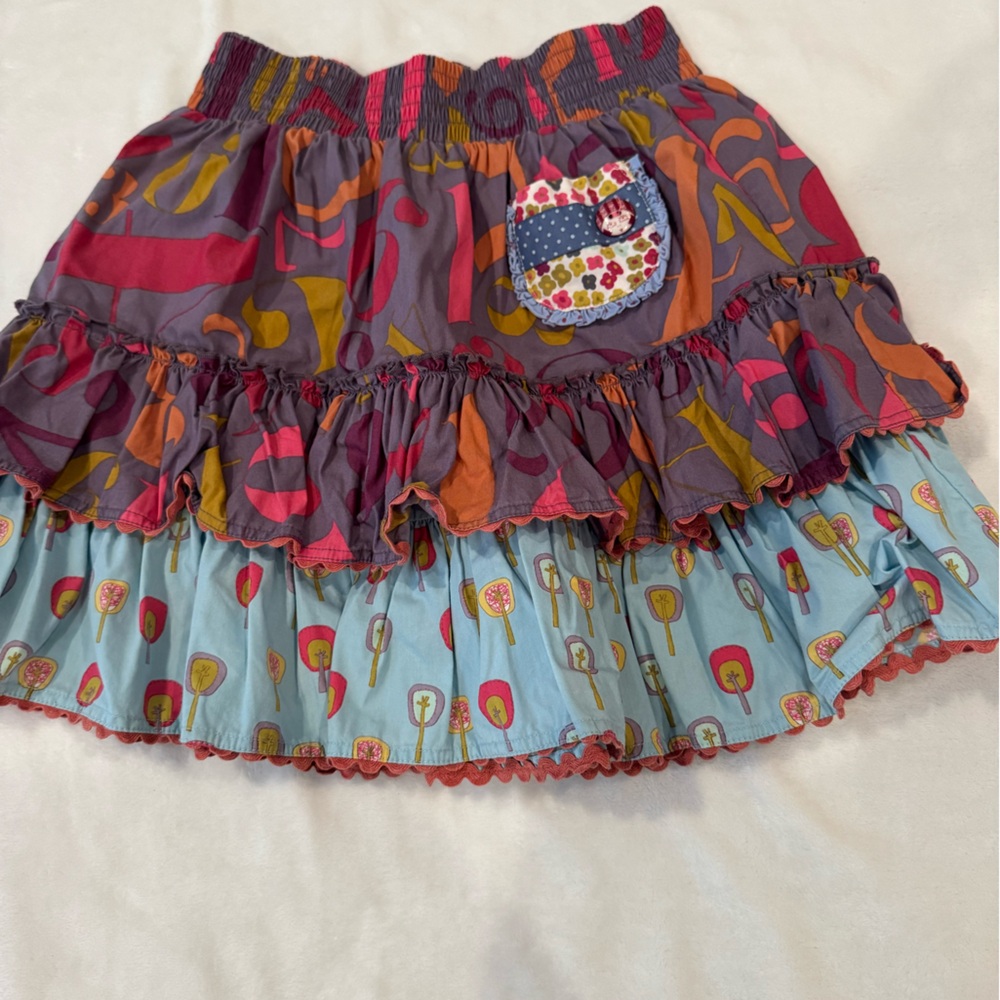 Matilda Jane Multicolor Ruffled Skirt